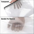 thumbnail image 3 of 18Pcs Mesh Zipper Pouch Document Bag, 8 Assorted Size, Waterproof Plastic Zip File Folders, Multipurpose for Office,Home, 3 of 5