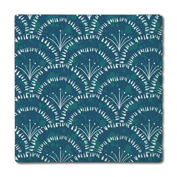 Thirstystone "Shell Sketch" Single Tumbled Tile Coaster