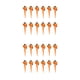 thumbnail image 1 of Billuyoard Sistema de riego por goteo automático, dispositivo de riego, herramientas de riego, suministros de rociadores de jardín ajustables Naranja 12 piezas 2Conjunto, 1 of 6