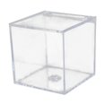 thumbnail image 3 of Acrylic Clear Box with Lids Transparent Box Square Storage Gift Box for home Wedding 8cm, 3 of 8