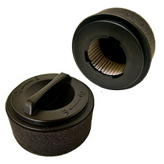 HQRP 2-Pack H12 Circular Filter Set for Bissell 23T7L, 23T7M, 23T7N, 23T7R PowerForce Compact Vacuum Cleaner