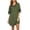Army Green, variant on Ekouaer Nightgowns for Women Bamboo Viscose Nightgown Short Sleeve Sleep Shirts V Neck Nightshirt Soft Sleepwear
