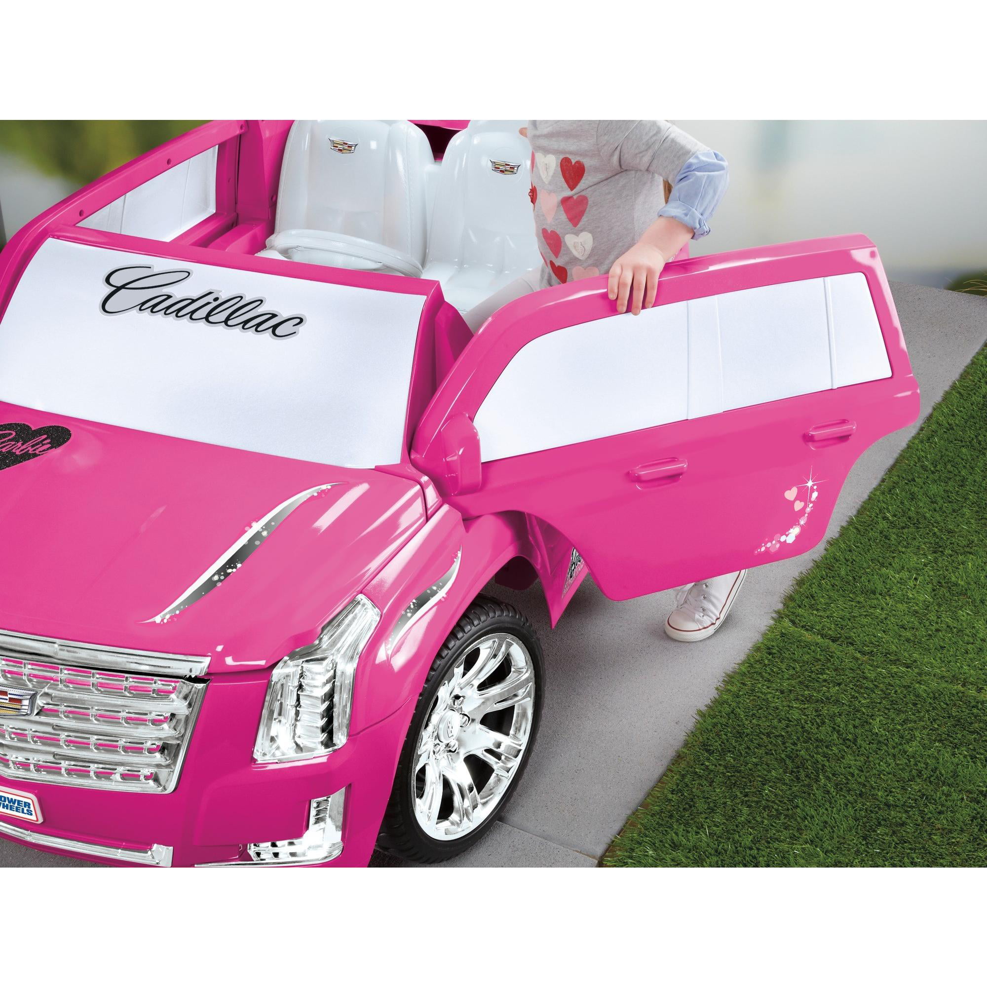 resbalón Ejercicio Promesa Montable Eléctrico Power Wheels Barbie Cadillac Escalade Discount Sale, UP  TO 58% OFF | www.apmusicales.com