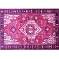 thumbnail image 1 of Ahgly Company Indoor Rectangle Persian Pink Traditional Area Rugs, 8' x 12', 1 of 4