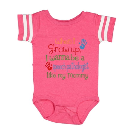 

Inktastic Speech Pathologist Like Mommy Gift Baby Boy or Baby Girl Bodysuit