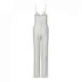 thumbnail image 4 of Danhjin Women's Sexy Slim Fit Sleeveless Sequin Suspender Playsuit Party Jumpsuits on, 4 of 6