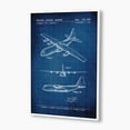 thumbnail image 2 of Lockheed C-130 Herculus Patent Poster, 2 of 6
