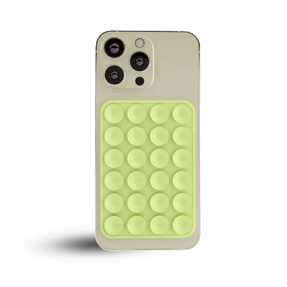 Hold Tight Silicone Suction Phone Case Mount - Hands Free Phone Holder for Selfies & Videos - Durable, Strong Grip & Easy to Use - Universal iPhone & Android Compatible Phone Mount | Glow in the Dark