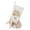 B, variant on JeashCHAT Christmas Stockings with Cute 3D Snowman, 19" Xmas Party Candy/Gift Bag Socks Fireplace/Christmas Tree Hanging Stockings Ornaments