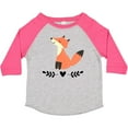 thumbnail image 3 of Inktastic Fox for Girls Woodland Animal Girls Toddler T-Shirt, 3 of 5