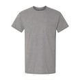 thumbnail image 5 of Gildan Short Sleeve Pocket T-Shirt, Graphite Heather-2XL Pack-1, Classic Fit, Men's Crew Neck Pocket Tee, 5 of 5