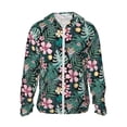 thumbnail image 2 of Lsque Rose Flowers UPF 50+ Lightweight Sun Protection Men's Women's Long Sleeve Shirt, Hoodie Performance -Medium, 2 of 9