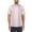 Pink Tulle, variant on Men's and Big Men's Stripe Panel Print Short Sleeve Shirt, Sizes S-5XL