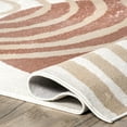 thumbnail image 4 of nuLOOM Shandra Abstract Sky Area Rug, 4' 3" x 6', Blush, 4 of 9