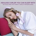thumbnail image 4 of Heatless curls, heatless silk curlers for overnight use, 4 of 5