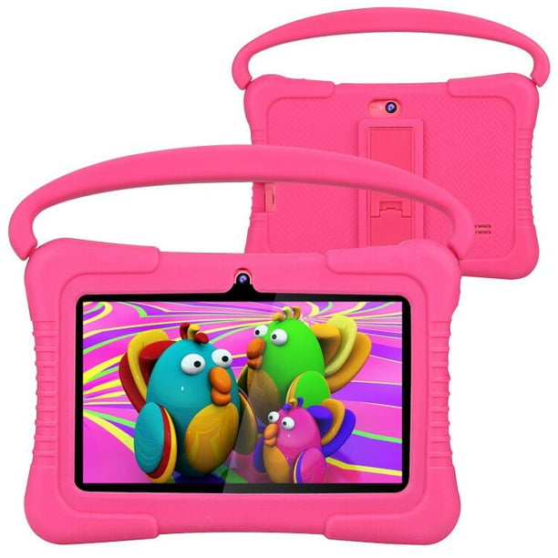 streepje intern Banzai Kids Tablet, 7 Inch Android 9.0 Tablet for Kids, 2GB +32GB, Kid Mode  Pre-Installed, WiFi Android Tablet, Kid-Proof Case - Walmart.com