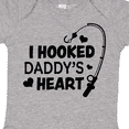 thumbnail image 4 of Inktastic I Hooked Daddy's Heart with Fishing Rod Boys or Girls Baby Bodysuit, 4 of 5