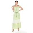 thumbnail image 1 of Maxi vestido de tirante ajustable Roman Fashion /Juvenil, 2586 (Pistache) verde claro CH, 1 of 5