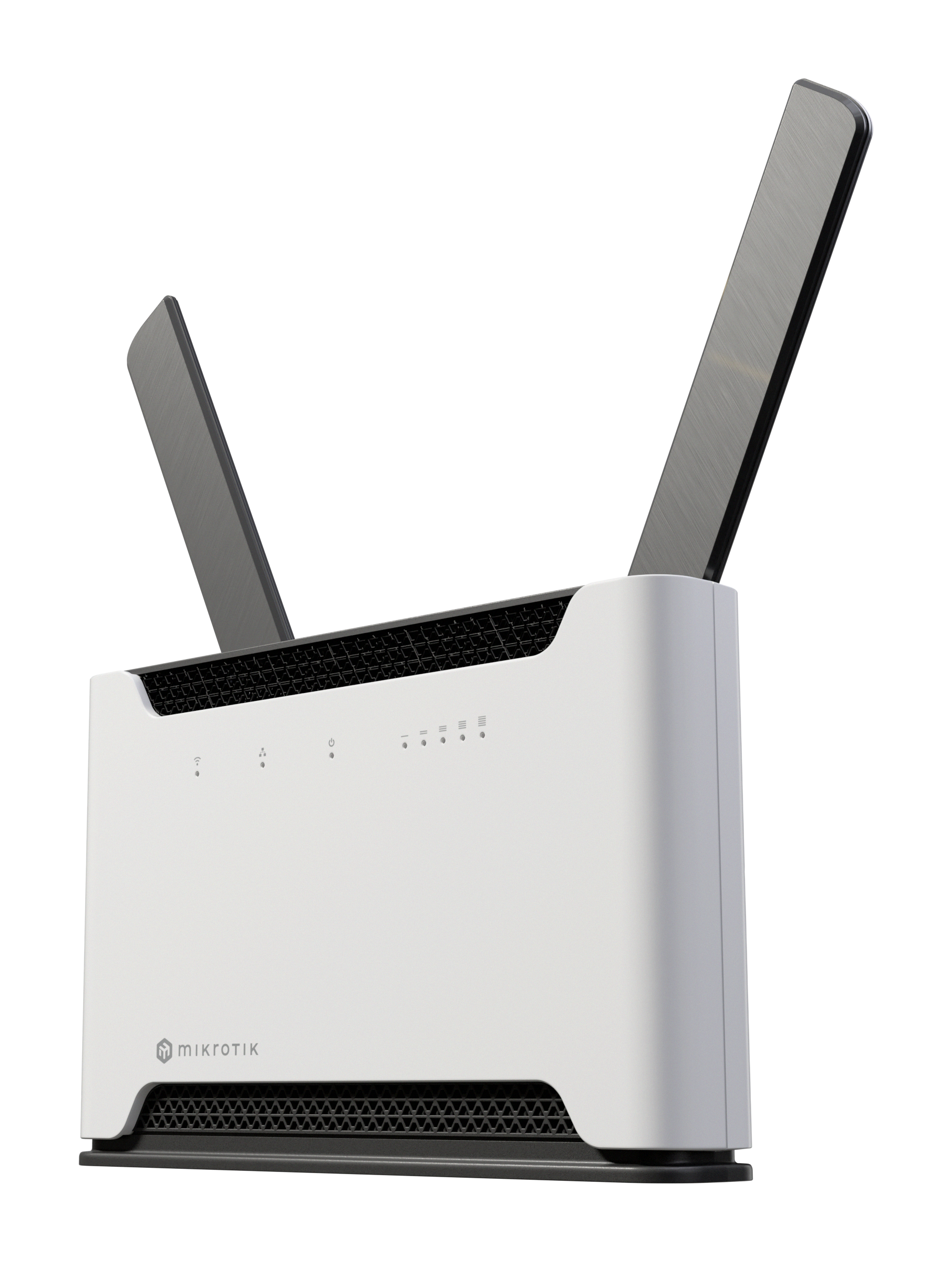 MikroTik H53UiG-5HaxQ2HaxQ Chateau PRO ax Wi-Fi 6 Router, Quad-Core 2.2 GHz CPU, 4x4 MIMO, 5 Gigabit Ethernet Ports, USB 3.0 for Media Server or LTE Backup