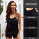 thumbnail image 3 of Traje de baño tankini para mujer de dos piezas con control de barriga Tankini Top con pantalones cortos deportivos, 3 of 6