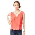 thumbnail image 2 of Aeropostale Womens Swing Peasant Knit Blouse, Orange, Juniors, Small, 2 of 2