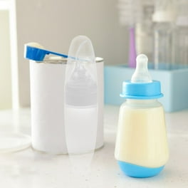 Baby Infant Toddler Silica Gel Feeding Bottle Spoon Food