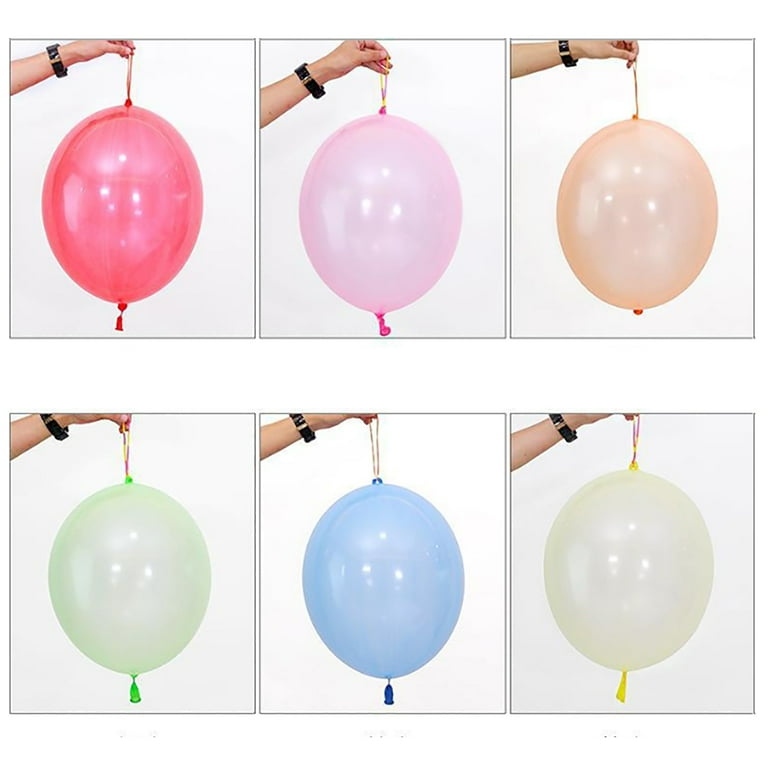 ROZYARD 10/20pcs Punch Balloon Punching Balloon with Rubber Bands