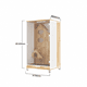thumbnail image 1 of Jaula de Chinchilla de madera maciza para el hogar, casa de lujo, transparente, Totoro, Villa, nido de ardilla, 1 of 4