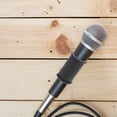 thumbnail image 4 of Shisuyan Clip de Microphone Protection en Caoutchouc Noir 2 Pcs 1.0X1.0X1.7In, 4 of 8