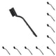 thumbnail image 3 of Advancent Portable Mini Brush Kitchen Bathroom Basin Polishing Cleaning Shank Sink Tools Brushes Hand Kitchenware Accessories Nylon 10piezas, 3 of 6