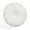White, variant on Lush Decor Round Pleated Soft Velvet Decorative Throw Pillow - 15 Inch Diameter, White