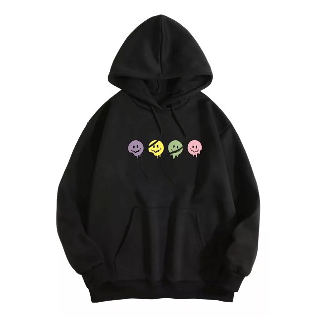 Sudadera Con Capucha Hombre Y Mujer Con Cordón Y Estampado