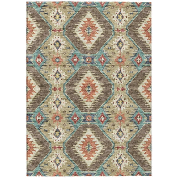 Dalyn Rugs Machine Washable Indoor/Outdoor Chantille ACN2210 Khaki 2'6" x 3'10" Rug