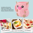 thumbnail image 3 of Cerro De Cartoones De Helado De Vacas Con Ranura Para Cuchara, Manga Aislada De PLA A Prueba De Fugas Para Pintas O Latas De Cerveza De 16 Oz, Linda Taza Sin Deslizamiento, 3 of 7