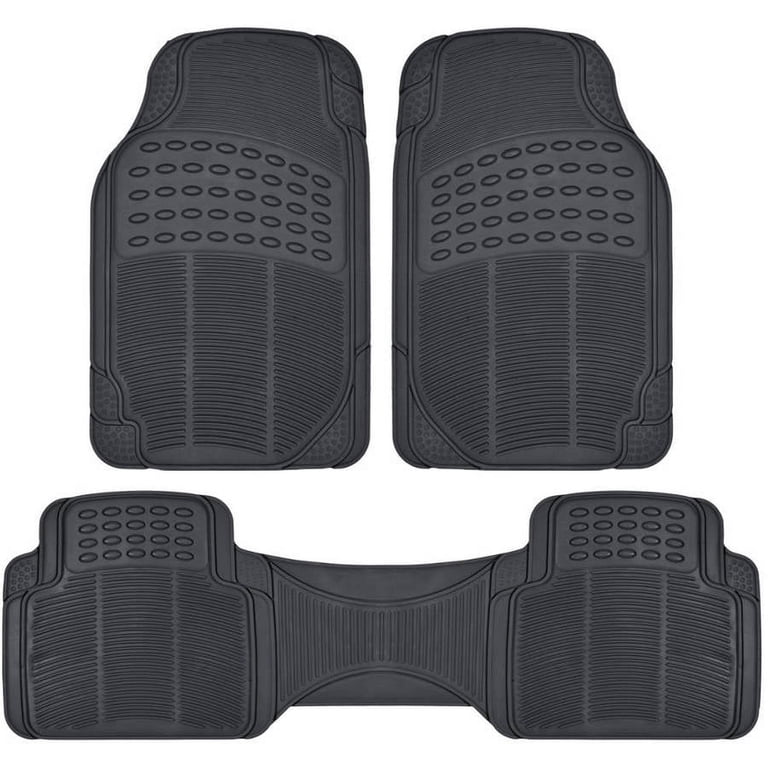 BDK Heavy Duty Rubber Floor Mats with Cargo Trunk Mat photo 2