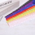 thumbnail image 5 of Unique Bargains Lace Trim 10 Yards 2 Inch Flower Elastic Lace Ribbons for Package Decoration Wedding Headbands White, 5 of 5