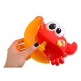 thumbnail image 3 of Musical Crab With Bubbles For The Bath - Bath Toy Red, 3 of 3