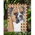 thumbnail image 3 of Carolines Treasures SC9230GF 15 x 15 In. Boxer Fall Leaves Portrait Flag- Garden Size, 3 of 3