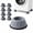 8PCS, variant on Anti Vibration Pads for Washing Machine, Shock Absorbing Washer Vibration Pads to Reduce Noise, Shaking, Walking and Movement, Universal Fit