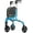 Blue, variant on Planetwalk Foldable 3-Wheel Walker - Lightweight Mobility Aid (Blue)