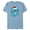 Ocean Blue, variant on Disney Lilo & Stitch Santa 626 Christmas Lights - Short Sleeve Blended T-Shirt for Adults - Customized-Yellow