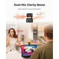 thumbnail image 2 of OBSBOT Tiny 2 Lite 4K Webcam for PC, AI Tracking PTZ Streaming Camera with 1/2" Sensor, Gesture Control, 60 FPS, HDR, Microphones, Web Camera for Desktop Computer, Lapto, 2 of 9
