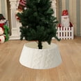 thumbnail image 6 of Yyuenw Christmas Tree Collar, Plush Tree Collar Tree Stand Cover Xmas Tree Ring Stand Tree Basket Skirt for Small Artificial Trees Winter Home Party Holiday Indoor Christmas Decor, 6 of 6