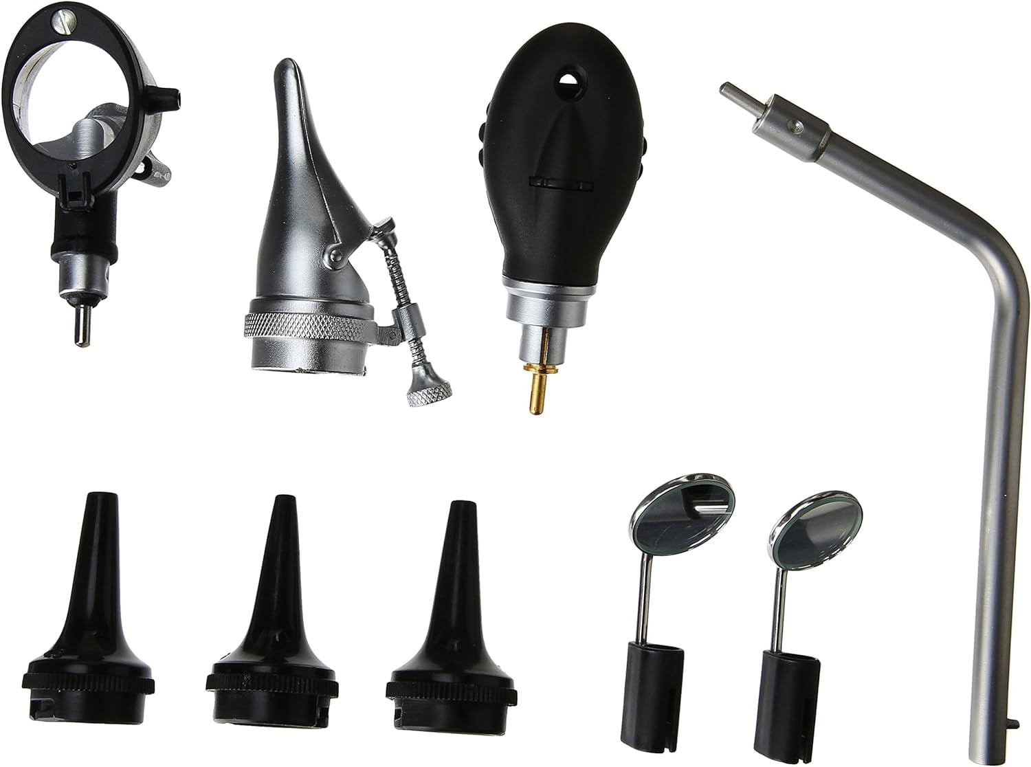 KaWe COMBILIGHT C10/EUROLIGHT E10 Ophthalmoscope/Otoscope Basic Kit, Includes Spare Bulb and Case