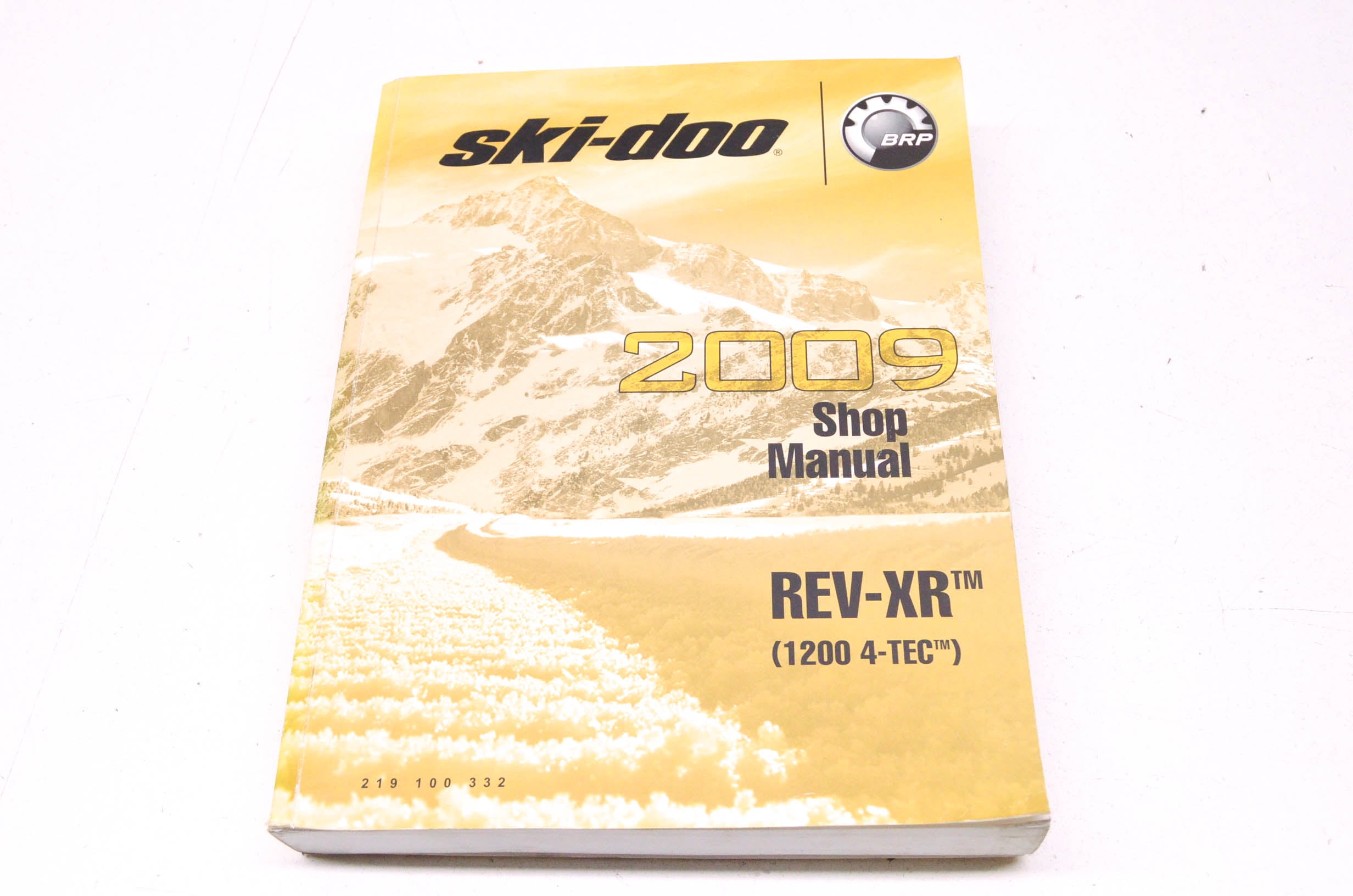 Ski-Doo 219100332, 219 100 332, 219-100-332 2009 REV-XR (1200 4-TEC) Shop  Manual QTY 1 - Walmart.com