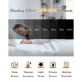 thumbnail image 5 of Palm Trees Blackout Curtains for Bedroom Living Room Darkening Curtains 54 Inch Long Watercolor Tropical Flamingo Summer Short Curtain for Small Window Treatment Insulated Grommet Drapes 42"x54"x2, 5 of 9