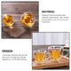 thumbnail image 5 of Taza de agua de viaje en forma de amor, vasos de jugo de fruta de alta resistencia, accesorios de borosilicato, vasos de regalo para beber café Utensilios de cocina En forma de corazón 80ml Bearachild HA062086-01B, 5 of 6