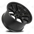 thumbnail image 4 of Set of 20" Staggered Satin Black Flow Forged Anniversary Style Wheels for Dodge Challenger, Charger (20x9.5/20x11, 15/18mm Offsets), 4 of 7