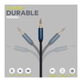 thumbnail image 2 of Knox Gear Nylon Braided 3.5mm Male-Female Audio Extension Adapter Cable (6-Feet), 2 of 8