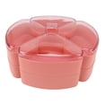 thumbnail image 1 of Plateau de Service pour Collations avec Couvercle, Plateau de Service Divisé en Plastique Plateau de Service Divisé avec Couvercle Plateau de Service en Plastique Durable, 1 of 6